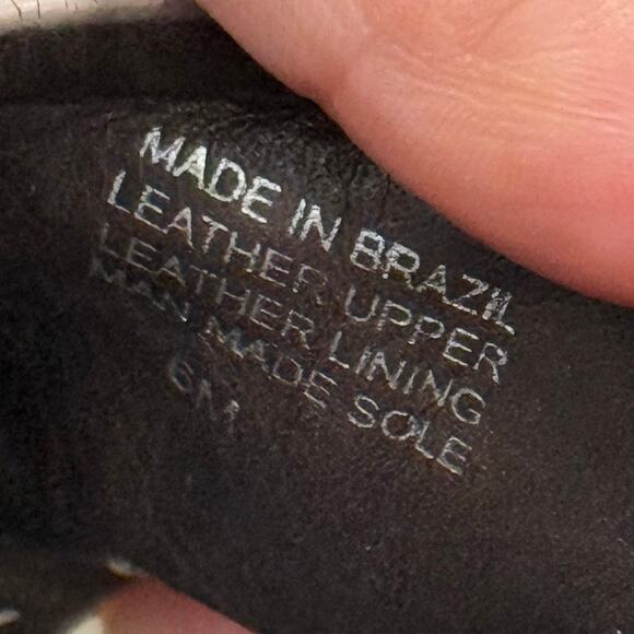 Tory Burch Snake Print‎ Open Toe Wedge Sandal 6M - Picture 7 of 7